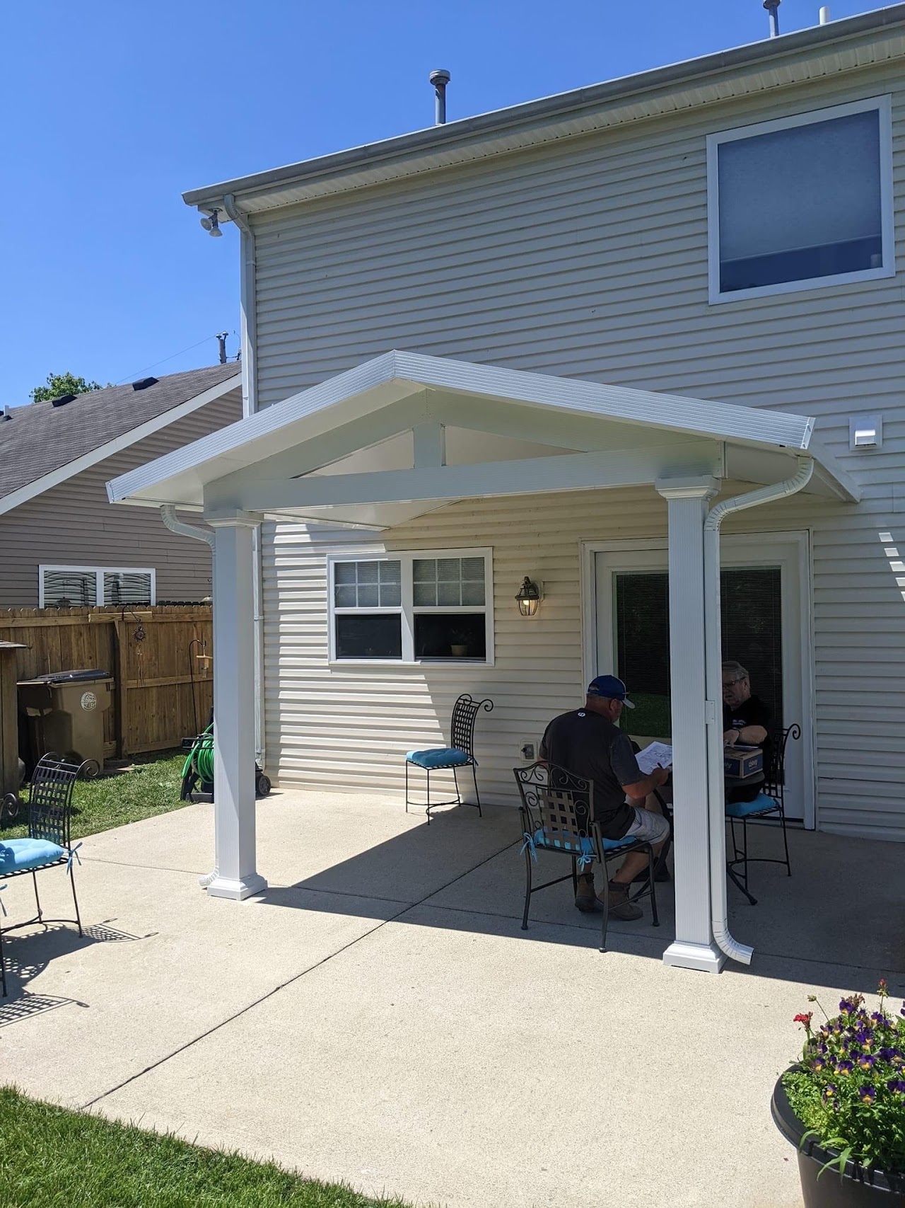 Patio cover project photo 1